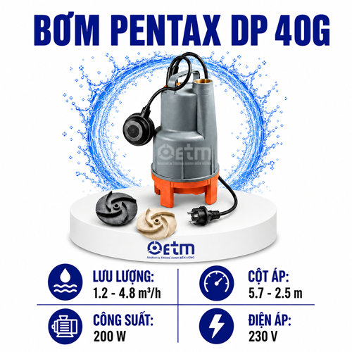 Bơm Pentax DP 40G